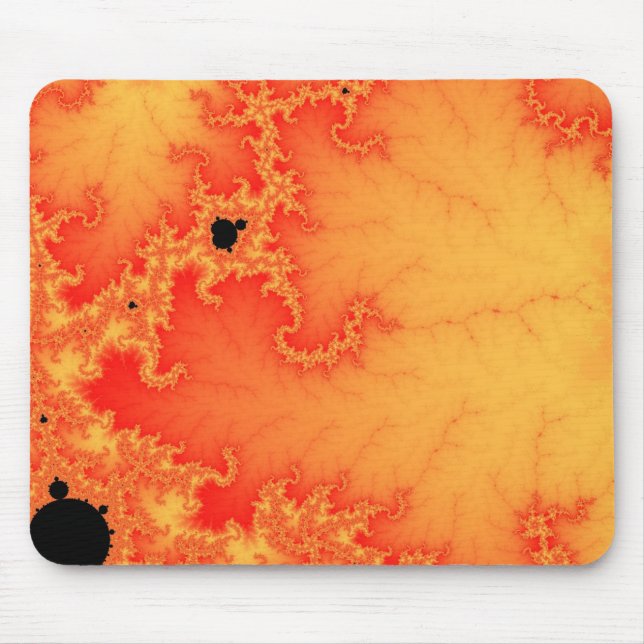 Kohlefeuer-Mauspad Mousepad (Vorne)