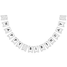 Kohlekonfetti-Wasserfarben-Dots-Jagdflagge