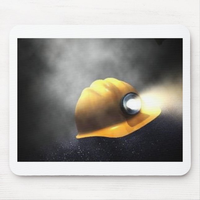 Kohlenbergmannhut Mousepad (Vorne)