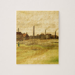 Kohlenbergwerk im Borinage durch Vincent van Gogh Puzzle