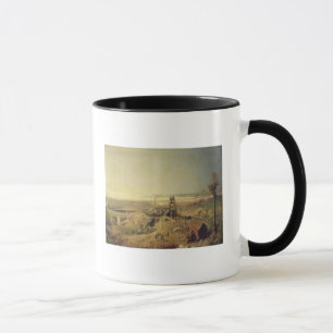 Kohlenbergwerke und Lehm-Steinbrüche bei Tasse