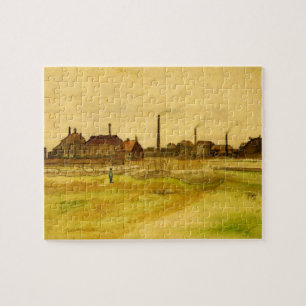 Kohlengrube in der Borinage von Vincent van Gogh Puzzle