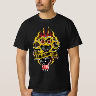 KOHLENHERZIG mit Messingknöcheln T-Shirt