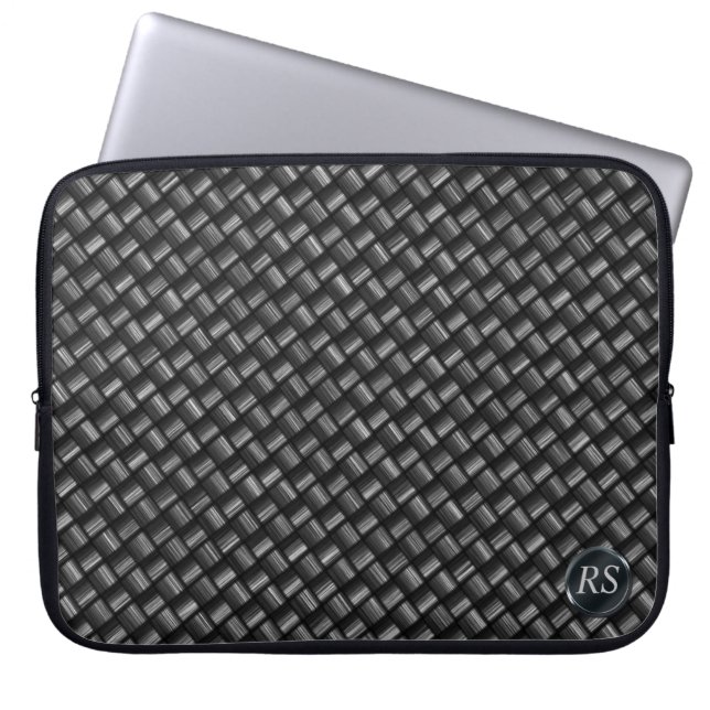 Kohlenstoff-Faser-Laptop-Hülse Laptopschutzhülle (Vorderseite)