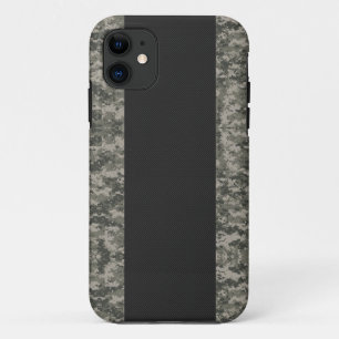 Kohlenstoff-Faser u. Digital-Tarnung iPhone 5 Fall 11 Hülle