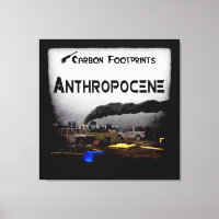 Kohlenstoff-Fußabdrücke - Anthropozän