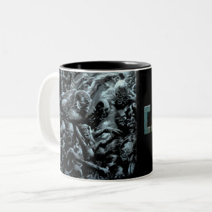 Kohlenstoff-Kaffee-Tasse Zweifarbige Tasse