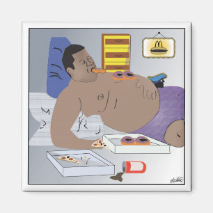 Kohlenstoff macht Sie zu einem dicken Küchenmagnet Magnet