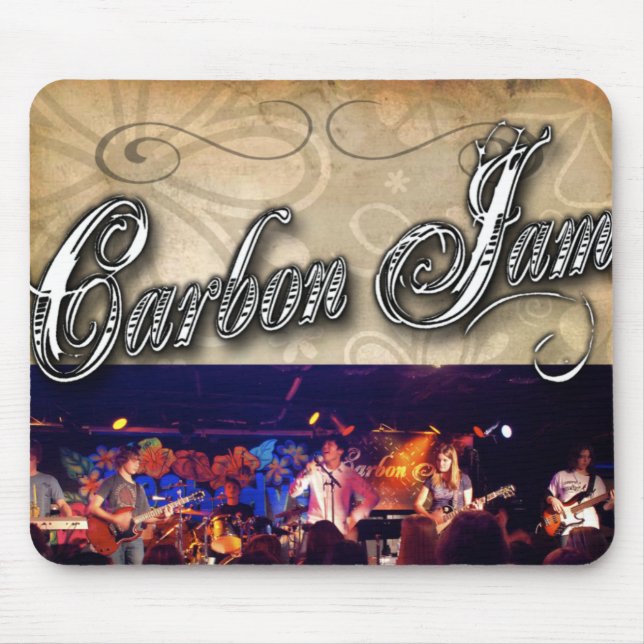 Kohlenstoff-Stau Mousepad (Vorne)