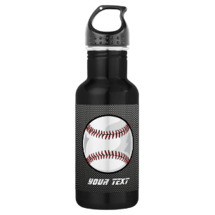 Kohlenstofffaser sieht Baseball aus Trinkflasche
