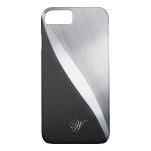 Kohlenstofffaser und Brushed Metal 02 Case-Mate iPhone Hülle