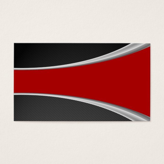 Kohlenstofffaser und rot (Vorderseite)