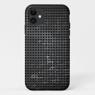 Kohlenstofffaserverstärkter Polymer-Grill iPhone 11 Hülle