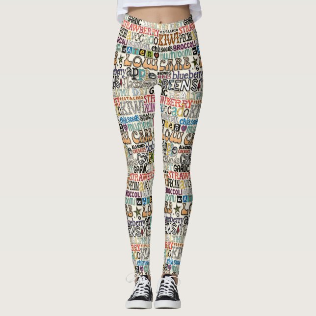 KOHLENSTOFFLOSE LEGGINGS (Vorderseite)