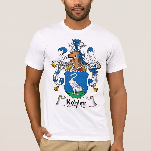 Kohler-Familienwappen T-Shirt (Vorderseite)