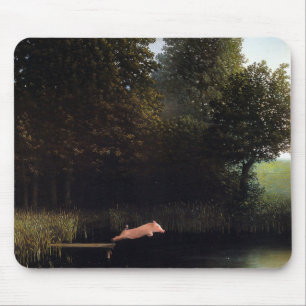 Kohler Pig Painting Mousepad