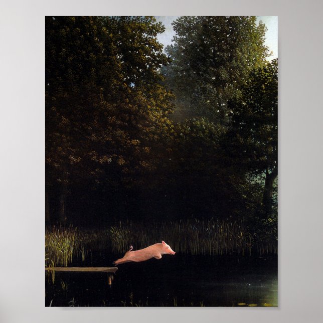 Kohler Pig Painting Poster (Vorne)