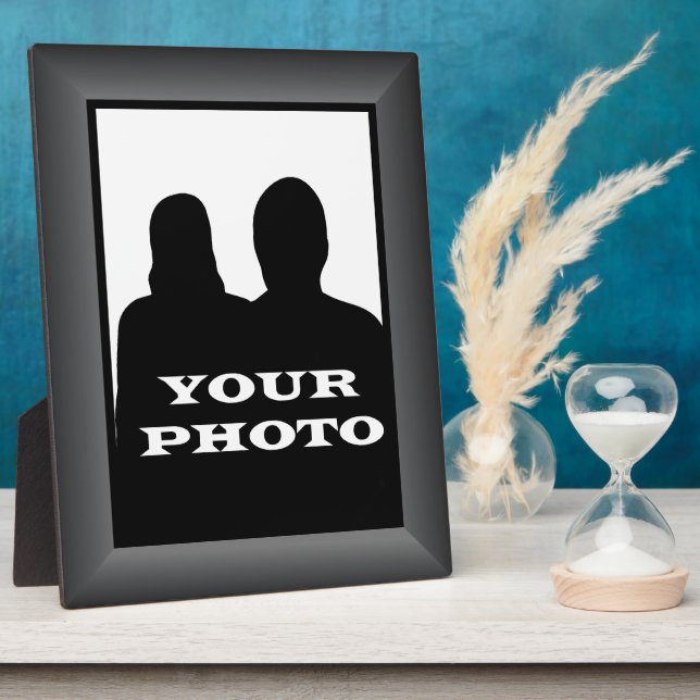 Kohlerahmen Ihr Foto 8 x 10 Vertikale Ebene 2 Fotoplatte (Seite)