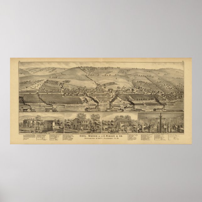 Kohlewerk Davosburgh Poster (Vorne)