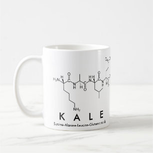 Kohlpeptid-Namen-Tasse Kaffeetasse
