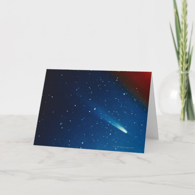 Kohoutek Komet Karte (Vorderseite)