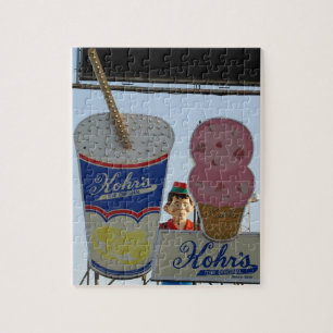 Kohrs Kasino-Pier-Küsten-Höhen-Jersey-Ufer Puzzle