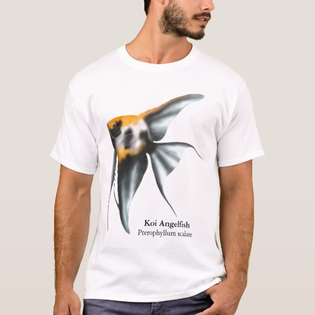 Koi Angelfish-T - Shirt (Vorderseite)