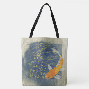 Koi auf Sunlit Wasser-Taschen-Tasche