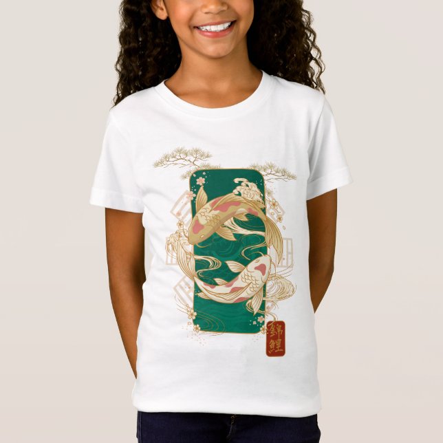 Koi-Aufstieg T-Shirt (Vorderseite)