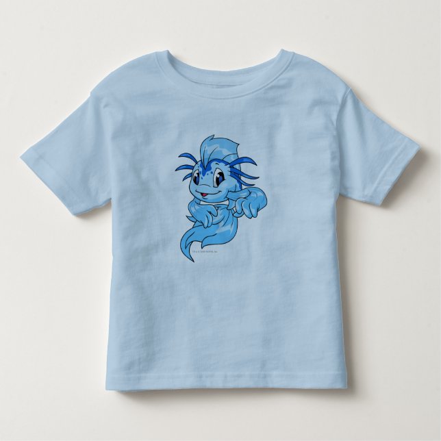 Koi Blau Kleinkind T-shirt (Vorderseite)
