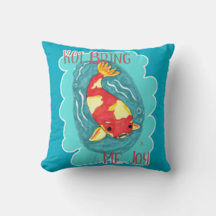 Koi Bring me Join Fun Fish Liebe Niedlicher Cartoo Kissen