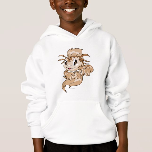 Koi Brown Hoodie (Vorderseite)