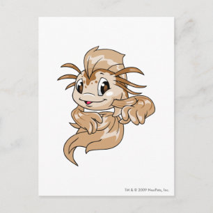 Koi Brown Postkarte