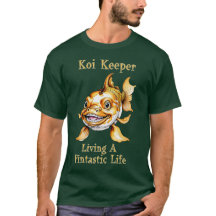 Koi Carp Design T - Shirt