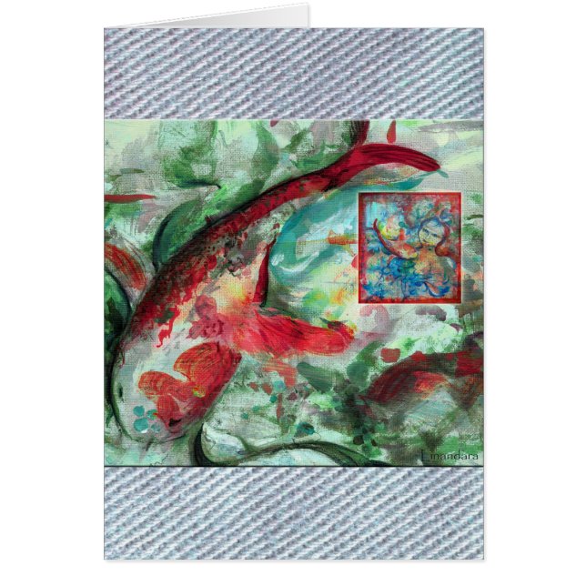Koi Carp Fish Painting (Vorne)
