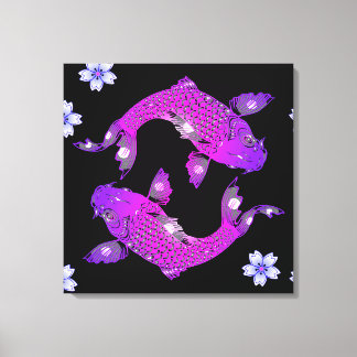 Koi-carp Leinwanddruck