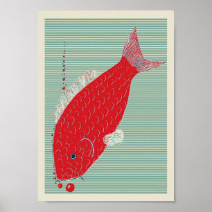 Koi Carp Poster
