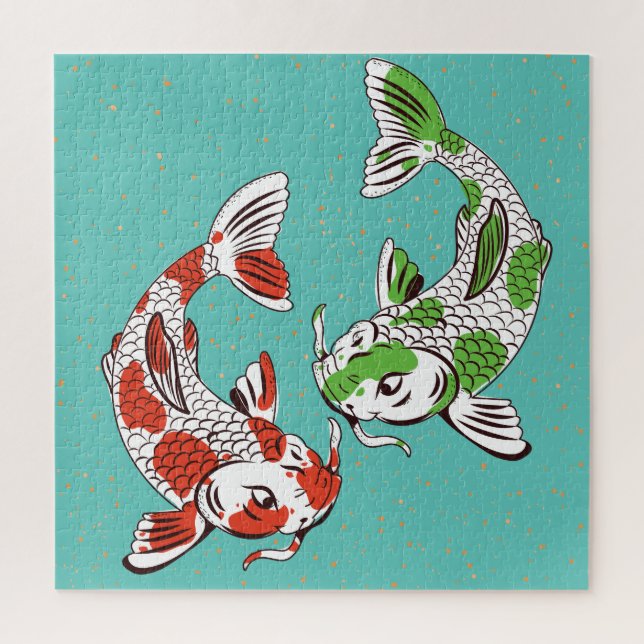 Koi Carp Puzzle (Vertikal)