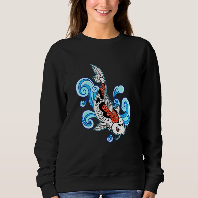 Koi Carp Sweatshirt (Vorderseite)