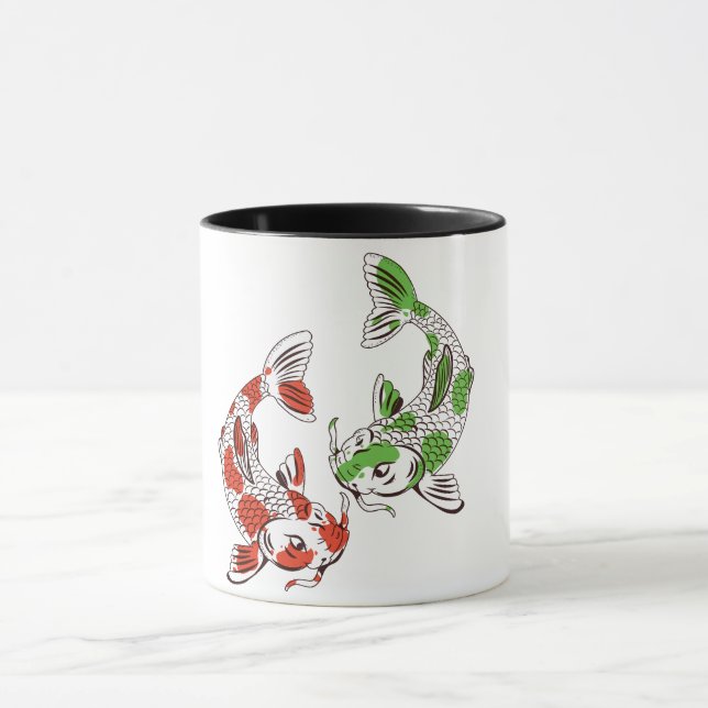 Koi Carp Tasse (Zentrum)