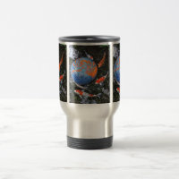Koi einkreisende Reise-Tasse