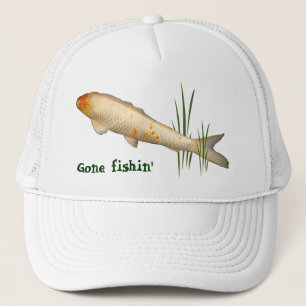 Koi Entwurf - gegangenes Fishin Truckerkappe