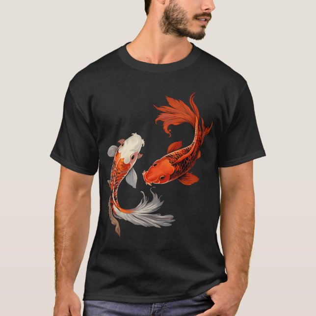 Koi-Equilibrium T-Shirt (Vorderseite)
