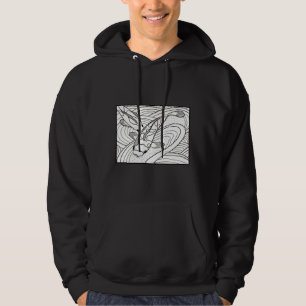 Koi Fisch 324 Hoodie