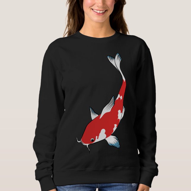 Koi Fisch 833 Sweatshirt (Vorderseite)