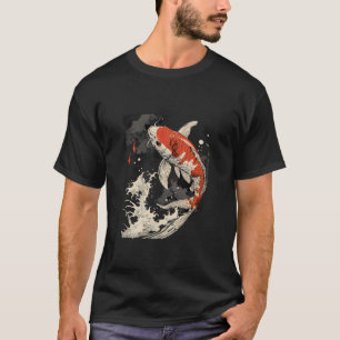 Koi-Fisch Asiatischer Karpfen Japanischer Koi-Karp T-Shirt