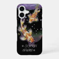 Koi-Fisch-Aura-Elegantes Japanisches Kunst-Handyge