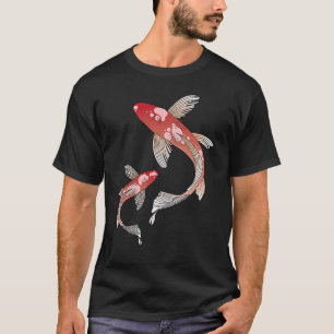 Koi-Fisch chinesisches Yin & Yang T-Shirt