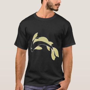 Koi-Fisch - gelb T-Shirt