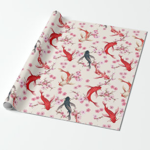 Koi-Fisch Geschenkpapier
